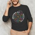Irrational But Well Rounded Pi Day Math Teacher Student Geek Men's Long Sleeve T-Shirt, novelty gifts, funny gifts