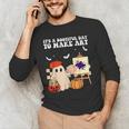 It's A Bootiful Day To Make Art Groovy Art Teacher Halloween Men's Long Sleeve T-Shirt, novelty gifts, funny gifts It's A Bootiful Day To Make Art Groovy Art Teacher Halloween Men's Long Sleeve T-Shirt, novelty gifts, funny gifts