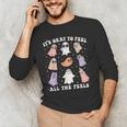 It’s Okay To Feel All The Feels Special Ed Teacher Halloween Men's Long Sleeve T-Shirt, novelty gifts, funny gifts It’s Okay To Feel All The Feels Special Ed Teacher Halloween Men's Long Sleeve T-Shirt, novelty gifts, funny gifts