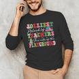 Jolliest Bunch Of Teachers This Side Of The Playground X-Mas Men's Long Sleeve T-Shirt, novelty gifts, funny gifts