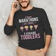 Just Kidding I Chase Toddlers Daycare Provider Nanny Teacher Men's Long Sleeve T-Shirt, novelty gifts, funny gifts Just Kidding I Chase Toddlers Daycare Provider Nanny Teacher Men's Long Sleeve T-Shirt, novelty gifts, funny gifts
