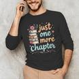 Just One More Chapter Book Reading Floral Teacher Book Lover Men's Long Sleeve T-Shirt, novelty gifts, funny gifts Just One More Chapter Book Reading Floral Teacher Book Lover Men's Long Sleeve T-Shirt, novelty gifts, funny gifts