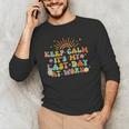 Keep Calm It's My Last Day At Work Groovy Teacher Retro Men's Long Sleeve T-Shirt, novelty gifts, funny gifts Keep Calm It's My Last Day At Work Groovy Teacher Retro Men's Long Sleeve T-Shirt, novelty gifts, funny gifts