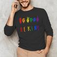 Be Kind Pride Sign Language Rainbow Teachers Interpreter ASL Men's Long Sleeve T-Shirt, novelty gifts, funny gifts Be Kind Pride Sign Language Rainbow Teachers Interpreter ASL Men's Long Sleeve T-Shirt, novelty gifts, funny gifts