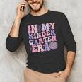 In My Kindergarten Era Teacher Kids Back To School Kinder Men's Long Sleeve T-Shirt, novelty gifts, funny gifts