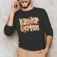 Kindergarten Teacher Fall Pumpkin Autumn Cute Men's Long Sleeve T-Shirt, novelty gifts, funny gifts Kindergarten Teacher Fall Pumpkin Autumn Cute Men's Long Sleeve T-Shirt, novelty gifts, funny gifts