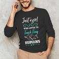 Kindergarten Teacher Shirt Humor Preschool Teacher Men's Long Sleeve T-Shirt, novelty gifts, funny gifts