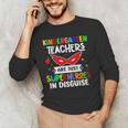 Kindergarten Teachers Are Just Superheroes In Disguise Men's Long Sleeve T-Shirt, novelty gifts, funny gifts