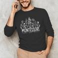 Learn Grow Bloom Wildflowers Appreciation Montessori Teacher Men's Long Sleeve T-Shirt, novelty gifts, funny gifts Learn Grow Bloom Wildflowers Appreciation Montessori Teacher Men's Long Sleeve T-Shirt, novelty gifts, funny gifts