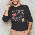Letter Of The Week Ff Sight Word Teacher Squad Men's Long Sleeve T-Shirt, novelty gifts, funny gifts
