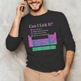 Can I Lick It Periodic Table Teacher Student Kids Men's Long Sleeve T-Shirt, novelty gifts, funny gifts Can I Lick It Periodic Table Teacher Student Kids Men's Long Sleeve T-Shirt, novelty gifts, funny gifts