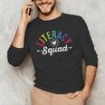 Literacy Squad Reading Teacher Interventionist Specialist Men's Long Sleeve T-Shirt, novelty gifts, funny gifts Literacy Squad Reading Teacher Interventionist Specialist Men's Long Sleeve T-Shirt, novelty gifts, funny gifts