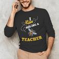 I Love Bee-Ing A Teacher Honey Bee Job Profession Men's Long Sleeve T-Shirt, novelty gifts, funny gifts I Love Bee-Ing A Teacher Honey Bee Job Profession Men's Long Sleeve T-Shirt, novelty gifts, funny gifts