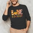 Love First Grade Happy Fall Thanksgiving Women 1st Teacher Men's Long Sleeve T-Shirt, novelty gifts, funny gifts Love First Grade Happy Fall Thanksgiving Women 1st Teacher Men's Long Sleeve T-Shirt, novelty gifts, funny gifts