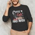 I Love Math Cats And Coffee Heart Mathematics Teacher Men's Long Sleeve T-Shirt, novelty gifts, funny gifts I Love Math Cats And Coffee Heart Mathematics Teacher Men's Long Sleeve T-Shirt, novelty gifts, funny gifts