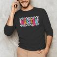 Maestra Teacher Spanish Back To School First Day Of School Men's Long Sleeve T-Shirt, novelty gifts, funny gifts Maestra Teacher Spanish Back To School First Day Of School Men's Long Sleeve T-Shirt, novelty gifts, funny gifts