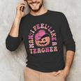 Man I Feel Like a Teacher Women Western Teacher Halloween Men's Long Sleeve T-Shirt, novelty gifts, funny gifts Man I Feel Like a Teacher Women Western Teacher Halloween Men's Long Sleeve T-Shirt, novelty gifts, funny gifts
