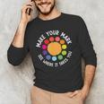 Make Your Mark For a International Dot Day Teacher Dot Lover Men's Long Sleeve T-Shirt, novelty gifts, funny gifts