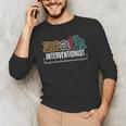 Math Interventionist Teacher Mathematics Men's Long Sleeve T-Shirt, novelty gifts, funny gifts Math Interventionist Teacher Mathematics Men's Long Sleeve T-Shirt, novelty gifts, funny gifts