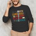 Math Language History Reading Science Music Teacher Men's Long Sleeve T-Shirt, novelty gifts, funny gifts Math Language History Reading Science Music Teacher Men's Long Sleeve T-Shirt, novelty gifts, funny gifts