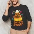 Math Teacher Halloween Costume Trick Or Treat Math Sweet Men's Long Sleeve T-Shirt, novelty gifts, funny gifts Math Teacher Halloween Costume Trick Or Treat Math Sweet Men's Long Sleeve T-Shirt, novelty gifts, funny gifts