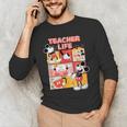 Mickey Mouse Teacher Life Men's Long Sleeve T-Shirt, novelty gifts, funny gifts Mickey Mouse Teacher Life Men's Long Sleeve T-Shirt, novelty gifts, funny gifts