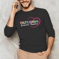 Multilingual Learner Teacher Heart Men's Long Sleeve T-Shirt, novelty gifts, funny gifts Multilingual Learner Teacher Heart Men's Long Sleeve T-Shirt, novelty gifts, funny gifts