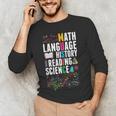 Music Teacher Music Math Language History Reading Science Men's Long Sleeve T-Shirt, novelty gifts, funny gifts Music Teacher Music Math Language History Reading Science Men's Long Sleeve T-Shirt, novelty gifts, funny gifts