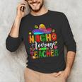 Nacho Average Teacher Mexican Teacher Cinco De Mayo Fiesta Men Women Girls Kids Men's Long Sleeve T-Shirt, novelty gifts, funny gifts