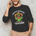 Nacho Average Teacher Sarcastic Women Teaching Men's Long Sleeve T-Shirt, novelty gifts, funny gifts