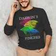 Nerdy Darwin's Finches Evolution Science Biology Teacher Men's Long Sleeve T-Shirt, novelty gifts, funny gifts Nerdy Darwin's Finches Evolution Science Biology Teacher Men's Long Sleeve T-Shirt, novelty gifts, funny gifts