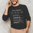 Nerdy Wave Equation Music Physics Science Math Teacher Geek Men Women Girls Kids Men's Long Sleeve T-Shirt, novelty gifts, funny gifts Nerdy Wave Equation Music Physics Science Math Teacher Geek Men Women Girls Kids Men's Long Sleeve T-Shirt, novelty gifts, funny gifts