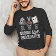Nothing Beats Kindergarten Back To School Kid Teacher Men's Long Sleeve T-Shirt, novelty gifts, funny gifts Nothing Beats Kindergarten Back To School Kid Teacher Men's Long Sleeve T-Shirt, novelty gifts, funny gifts
