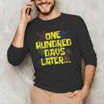 One Hundred Days Later 100th Day Of School Teacher Student Men's Long Sleeve T-Shirt, novelty gifts, funny gifts One Hundred Days Later 100th Day Of School Teacher Student Men's Long Sleeve T-Shirt, novelty gifts, funny gifts