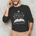 One-More Chapter Wildflower Reading Teacher Library Bookish Men's Long Sleeve T-Shirt, novelty gifts, funny gifts One-More Chapter Wildflower Reading Teacher Library Bookish Men's Long Sleeve T-Shirt, novelty gifts, funny gifts