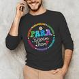 PARA Dream Team Teacher Paraprofessional Paraeducator Men's Long Sleeve T-Shirt, novelty gifts, funny gifts PARA Dream Team Teacher Paraprofessional Paraeducator Men's Long Sleeve T-Shirt, novelty gifts, funny gifts