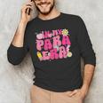 In My Para Era Teacher Back To School First Day Of School Men's Long Sleeve T-Shirt, novelty gifts, funny gifts In My Para Era Teacher Back To School First Day Of School Men's Long Sleeve T-Shirt, novelty gifts, funny gifts