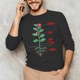 Parts Of a Plant Science For Teachers Kids And Students Men's Long Sleeve T-Shirt, novelty gifts, funny gifts