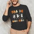 Pas De Boo-Rée Ghost Ballet Dancer Halloween Dance Teacher Men's Long Sleeve T-Shirt, novelty gifts, funny gifts Pas De Boo-Rée Ghost Ballet Dancer Halloween Dance Teacher Men's Long Sleeve T-Shirt, novelty gifts, funny gifts