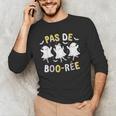 Pas De BOO-Rée Ghost Ballet Dancer Halloween Dance Teacher Men's Long Sleeve T-Shirt, novelty gifts, funny gifts Pas De BOO-Rée Ghost Ballet Dancer Halloween Dance Teacher Men's Long Sleeve T-Shirt, novelty gifts, funny gifts
