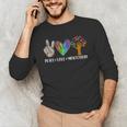 Peace Love Montessori Daycare Teacher Appreciation Men's Long Sleeve T-Shirt, novelty gifts, funny gifts Peace Love Montessori Daycare Teacher Appreciation Men's Long Sleeve T-Shirt, novelty gifts, funny gifts