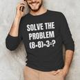 PEMDAS Math Problem 67 Meme Elementary Teacher Joke Men's Long Sleeve T-Shirt, novelty gifts, funny gifts PEMDAS Math Problem 67 Meme Elementary Teacher Joke Men's Long Sleeve T-Shirt, novelty gifts, funny gifts