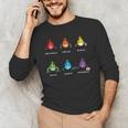 Periodic Elements Chemistry Lovers Science Teacher Men's Long Sleeve T-Shirt, novelty gifts, funny gifts