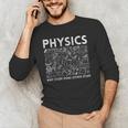 Physicist Science Teacher Physics Men's Long Sleeve T-Shirt, novelty gifts, funny gifts