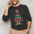 Physics Teacher Christmas Elf Christmas Cheer Men's Long Sleeve T-Shirt, novelty gifts, funny gifts Physics Teacher Christmas Elf Christmas Cheer Men's Long Sleeve T-Shirt, novelty gifts, funny gifts