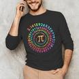 Pi Day Math Teacher Tie Dye Spiral Pi 314 Pi Day Men's Long Sleeve T-Shirt, novelty gifts, funny gifts Pi Day Math Teacher Tie Dye Spiral Pi 314 Pi Day Men's Long Sleeve T-Shirt, novelty gifts, funny gifts