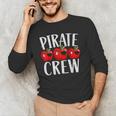 Pirate Crew Pirate Teacher Team Squad Talk Like A Pirate Day For Men Women Kids Men's Long Sleeve T-Shirt, novelty gifts, funny gifts Pirate Crew Pirate Teacher Team Squad Talk Like A Pirate Day For Men Women Kids Men's Long Sleeve T-Shirt, novelty gifts, funny gifts