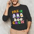 Pre-K Boo Crew Cute Ghost Halloween Costume Teacher Student For Men Women Kids Men's Long Sleeve T-Shirt, novelty gifts, funny gifts Pre-K Boo Crew Cute Ghost Halloween Costume Teacher Student For Men Women Kids Men's Long Sleeve T-Shirt, novelty gifts, funny gifts