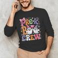 Pre-K Boo Crew Pre-K Teacher Student Kids Halloween Men's Long Sleeve T-Shirt, novelty gifts, funny gifts