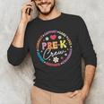 Pre-K Crew 1st Day Of School Preschool Teacher Men's Long Sleeve T-Shirt, novelty gifts, funny gifts Pre-K Crew 1st Day Of School Preschool Teacher Men's Long Sleeve T-Shirt, novelty gifts, funny gifts